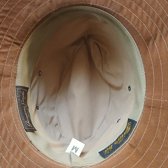 Sima International Men Vintage 100% Suede‎ Made in USA Trimmed Hat Fedora Size M - Picture 14 of 16